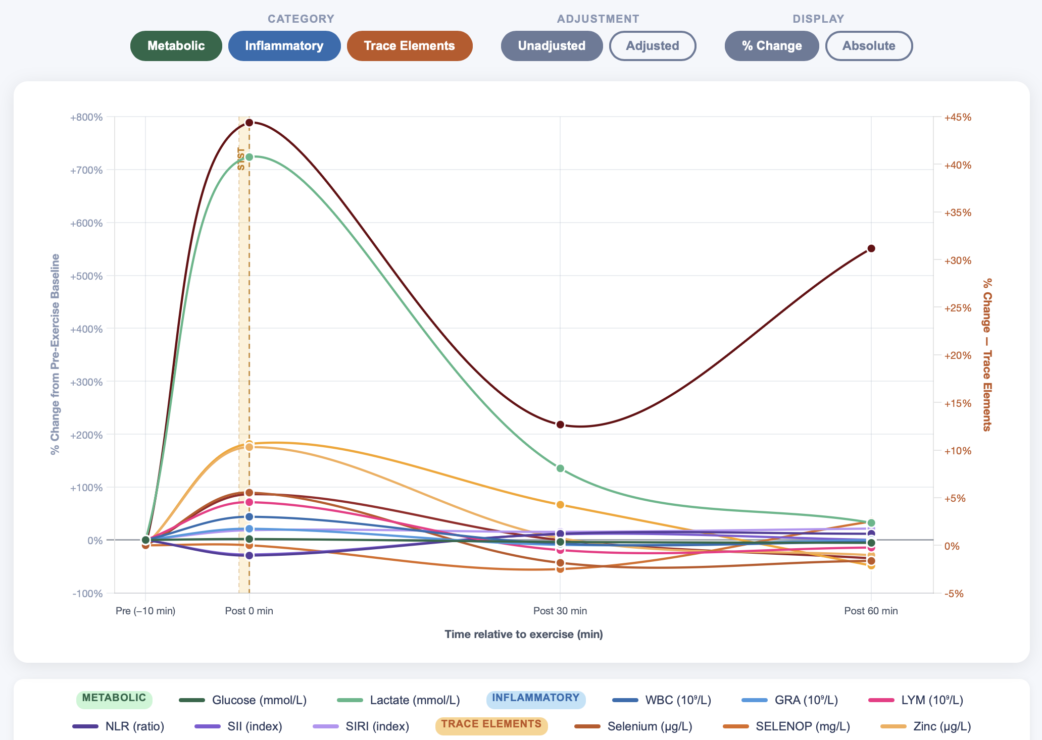 Preview Exercise Effects Dashboard
